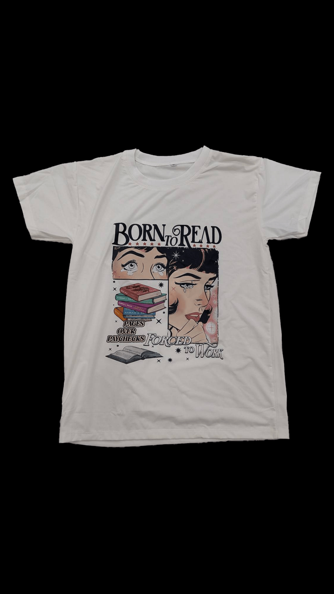 Born To Read T Shirt