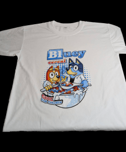 Bluey Cereal Good For Children T Shirt - T Shirt For Family - Best Gift For Family Day