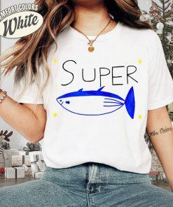 Super Tuna Shirt | Funny Fish Drawing Tee | Cute Hand-Drawn Tuna Design | Playful Seafood Lover Gift | Ocean Fish Cartoon