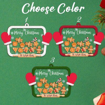 Custom Family Member Shaker Ornament,Gingerbread Family Ornament,Gingerbread With Hat Christmas Ornament,4D Cookie Ornament,Christmas Gift Custom Family Member Shaker Ornament,Gingerbread Family Ornament,Gingerbread With Hat Christmas Ornament,4D Cookie Ornament,Christmas Gift