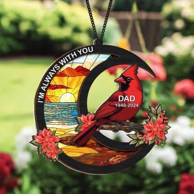 Personalized Mom Dad Memorial Suncatcher, Loss Of Dad Sympathy Gift, Memorial Suncatcher, Mother in Heaven, Memorial Gift, Dad Remembrance Personalized Mom Dad Memorial Suncatcher, Loss Of Dad Sympathy Gift, Memorial Suncatcher, Mother in Heaven, Memorial Gift, Dad Remembrance