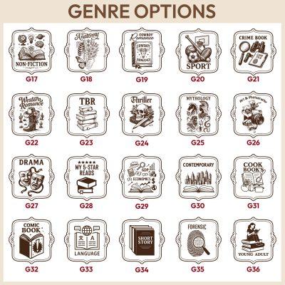 Personalised Thriller Book Tavern Sign, Custom Library Divider, BookTok Gift, Book Genre Organiser, Book Lover Decor, Adventure Book Gift Personalised Thriller Book Tavern Sign, Custom Library Divider, BookTok Gift, Book Genre Organiser, Book Lover Decor, Adventure Book Gift