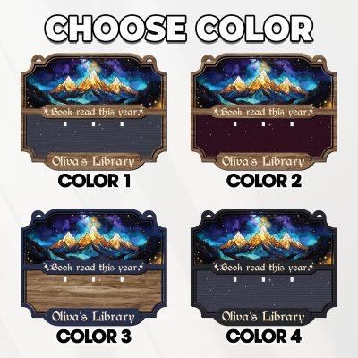 Personalized Books Read Tracker Wooden, Night Court Books Tracker, Books Read This Year, Gift for Readers, Book Lovers Gift, r, Home Decor Personalized Books Read Tracker Wooden, Night Court Books Tracker, Books Read This Year, Gift for Readers, Book Lovers Gift, r, Home Decor