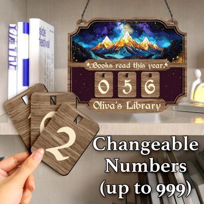 Personalized Books Read Tracker Wooden, Night Court Books Tracker, Books Read This Year, Gift for Readers, Book Lovers Gift, r, Home Decor Personalized Books Read Tracker Wooden, Night Court Books Tracker, Books Read This Year, Gift for Readers, Book Lovers Gift, r, Home Decor
