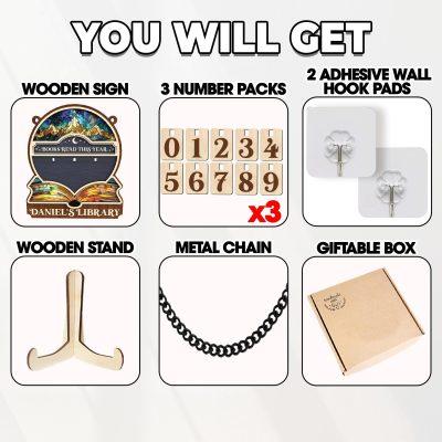 Personalized Books Read Tracker,Books Read This Year,Bookshelf Counter Decor,Bookish Gift,Book Lover,Gift for Reader,Book End,Book Club Gift Personalized Books Read Tracker,Books Read This Year,Bookshelf Counter Decor,Bookish Gift,Book Lover,Gift for Reader,Book End,Book Club Gift