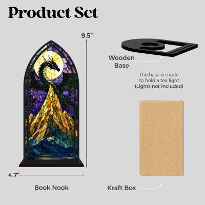 Cat Library Sign, Cat Loss Memorial Bookshelf Decor, Personalized Cat Gothic Book Nook, Pet Passing Remembrance (NO LED Candle Included) Cat Library Sign, Cat Loss Memorial Bookshelf Decor, Personalized Cat Gothic Book Nook, Pet Passing Remembrance (NO LED Candle Included)