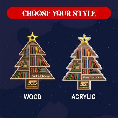 Personalized Book Club Christmas Wood Ornament, Book Club Christmas Ornament, Christmas Books Ornaments, Gift for Librarian or Reader 2 Personalized Book Club Christmas Wood Ornament, Book Club Christmas Ornament, Christmas Books Ornaments, Gift for Librarian or Reader 2