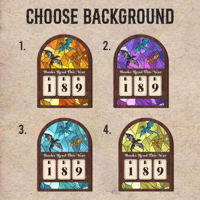Personalized Books Read Tracker - Books Read This Year, Fantasy Book Lovers Gift, TwoDays 4th Wing Inspired Book Nook, Dragon Library Sign Personalized Books Read Tracker - Books Read This Year, Fantasy Book Lovers Gift, TwoDays 4th Wing Inspired Book Nook, Dragon Library Sign