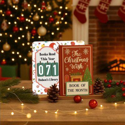 Personalized Book Holder, Books Read This Year Counter, TBR, Gift for Readers, Book Lover Gift, Bookshelf Decor, Gift For Book Club Member Personalized Book Holder, Books Read This Year Counter, TBR, Gift for Readers, Book Lover Gift, Bookshelf Decor, Gift For Book Club Member