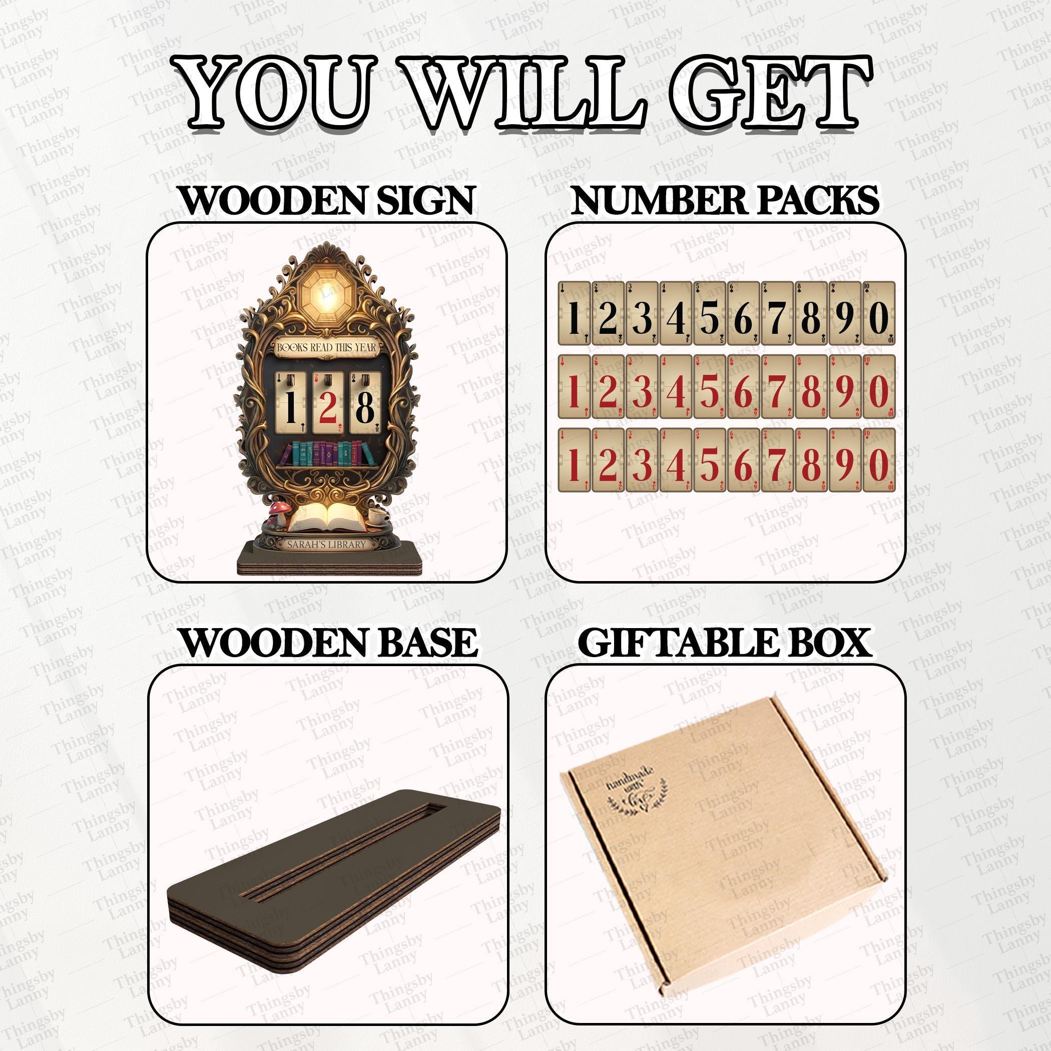 Enchanting Book Read Tracker, Book Lover Gift, Reading Tracker, Library Decor, Books Read This Year, Reading Lover Gift, Bookish Home Decor Enchanting Book Read Tracker, Book Lover Gift, Reading Tracker, Library Decor, Books Read This Year, Reading Lover Gift, Bookish Home Decor