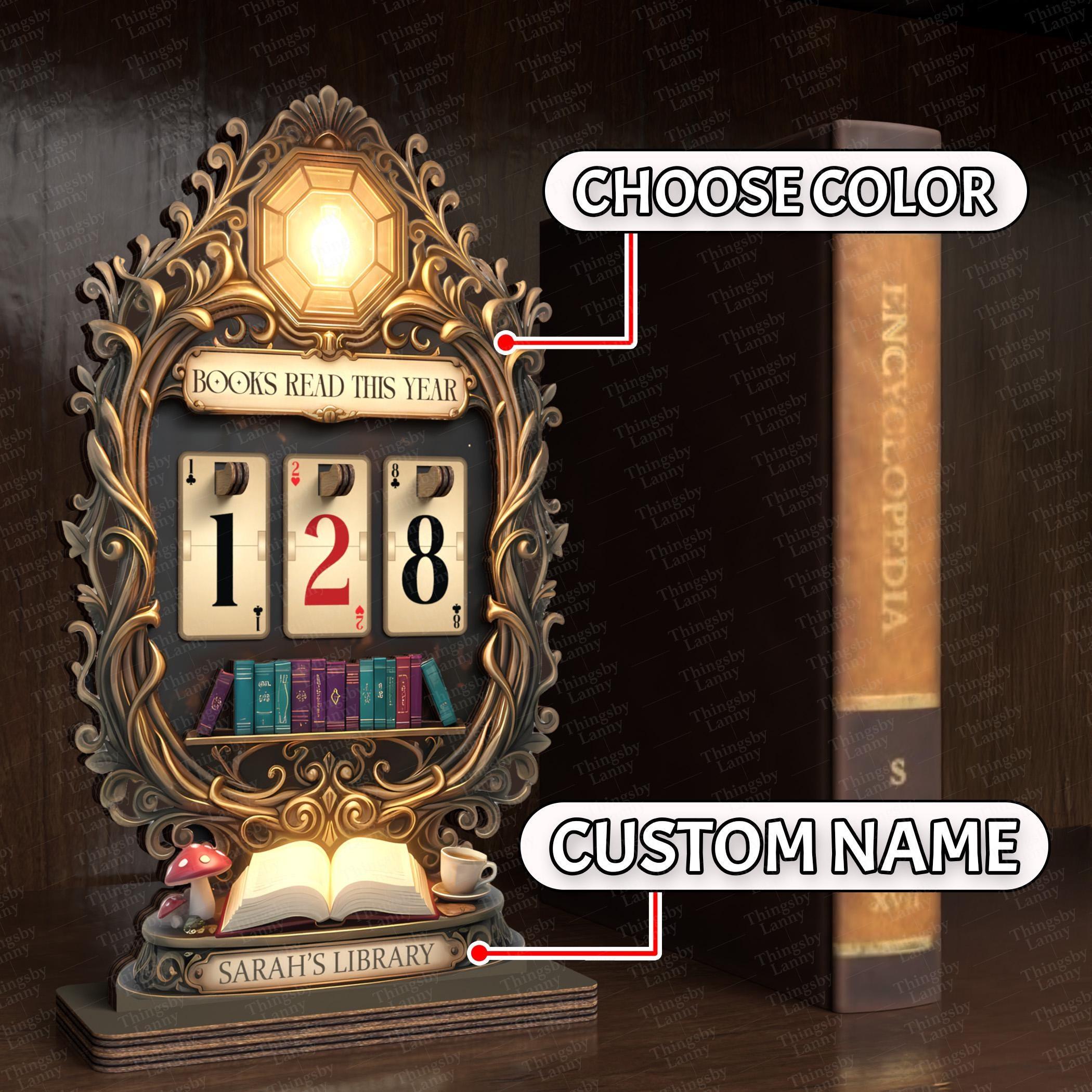 Enchanting Book Read Tracker, Book Lover Gift, Reading Tracker, Library Decor, Books Read This Year, Reading Lover Gift, Bookish Home Decor Enchanting Book Read Tracker, Book Lover Gift, Reading Tracker, Library Decor, Books Read This Year, Reading Lover Gift, Bookish Home Decor