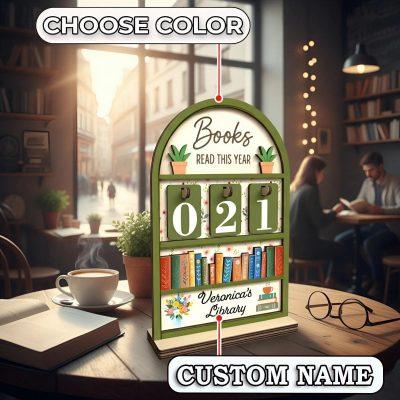 Personalized Vintage Book Read Tracker, Book Lover Gift, Reading Tracker, Library Decor, Books Read This Year Counter, Reading Lover Gift Personalized Vintage Book Read Tracker, Book Lover Gift, Reading Tracker, Library Decor, Books Read This Year Counter, Reading Lover Gift