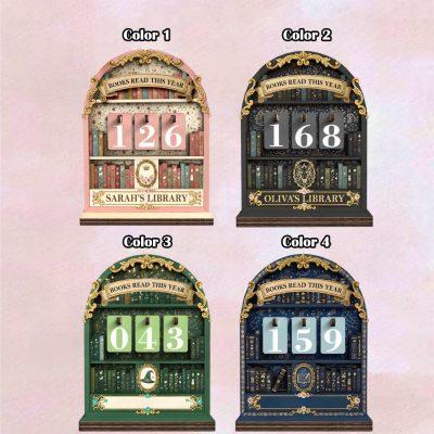 Personalized Vintage Book Lovers Decor, Library decor, Book counter sign, Reading Trackers, Books read year Counter,Reading Tracker Personalized Vintage Book Lovers Decor, Library decor, Book counter sign, Reading Trackers, Books read year Counter,Reading Tracker