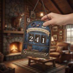 Birds Spotted This Year Tracker, Personalized Birding Log Sign, Bird Watcher Gift, Wooden Bird Count Board, Custom Nature Lover Decor