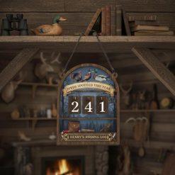 Birds Spotted This Year Tracker, Personalized Birding Log Sign, Bird Watcher Gift, Wooden Bird Count Board, Custom Nature Lover Decor