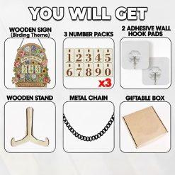 Books Read This Year Tracker, Floral Book Counter Sign, Personalized Library Decor, Stained Glass Style Reading Tracker Gift for Book Lovers Books Read This Year Tracker, Floral Book Counter Sign, Personalized Library Decor, Stained Glass Style Reading Tracker Gift for Book Lovers